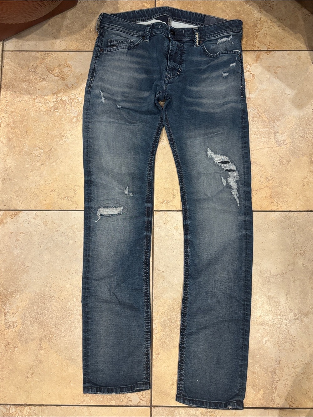 Diesel THAVRSP-NE 0684 Blue Denim Jeans size 34